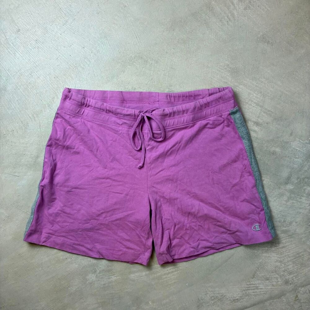 Champion Women's Purple and Pink Shorts